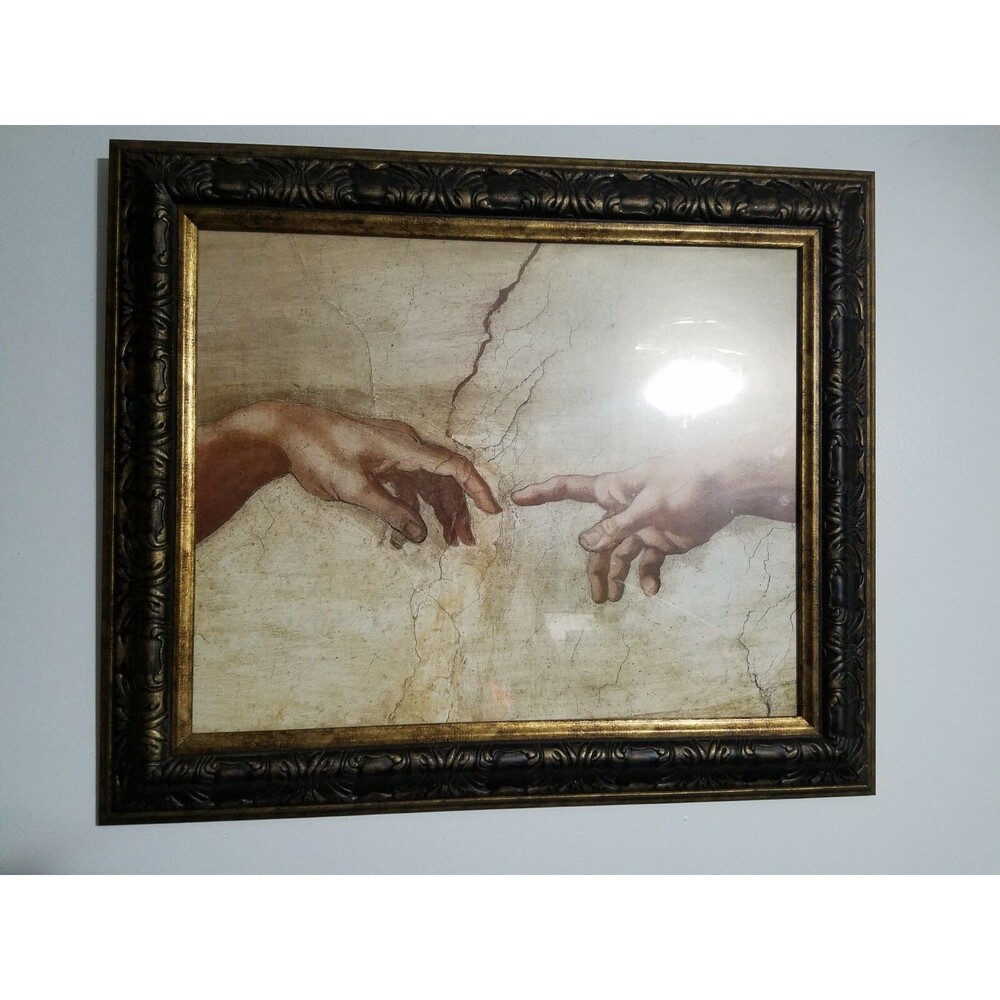 Michael Angelo Wall Frame/Painting 21x25 Framed